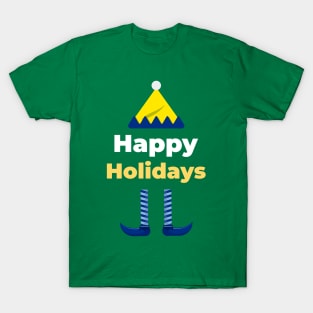 Happy Holidays Elf Quotes T-Shirt